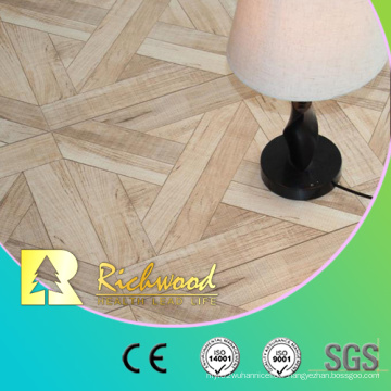 12.3mm E0 AC4 Maple Vinyl V-Grooved Parquet Laminate Wood Wooden Floor